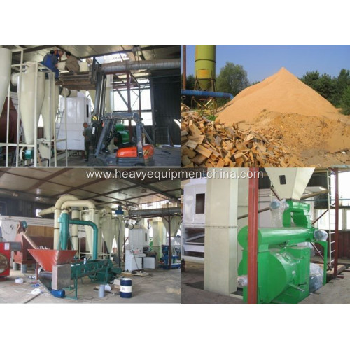 Rice Husk Pellet Plant Biomass Sawdust Pellet Plant